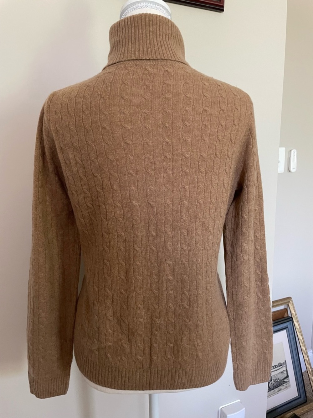 J Crew Size M Cashmere Turtleneck - Picture 5 of 9